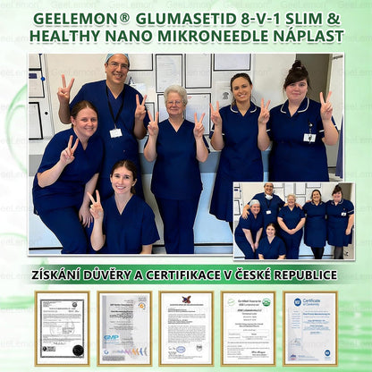 Doporučeno Fakultní nemocnicí Motol · 👩‍⚕️ Oficiální prodejna BENU | ✅ 𝐆𝐞𝑒𝑙𝑒𝐦𝐨𝐧® Glum𝐚𝐬𝐞tide 8 v 1 – Zeštíhlující nano mikrojihlový náplast 🇨🇿 Jen 1× denně ✅ Viditelné změny za 7 dní – na obezitu, kardiovaskulární zdraví, diabetes a kloubní problémy